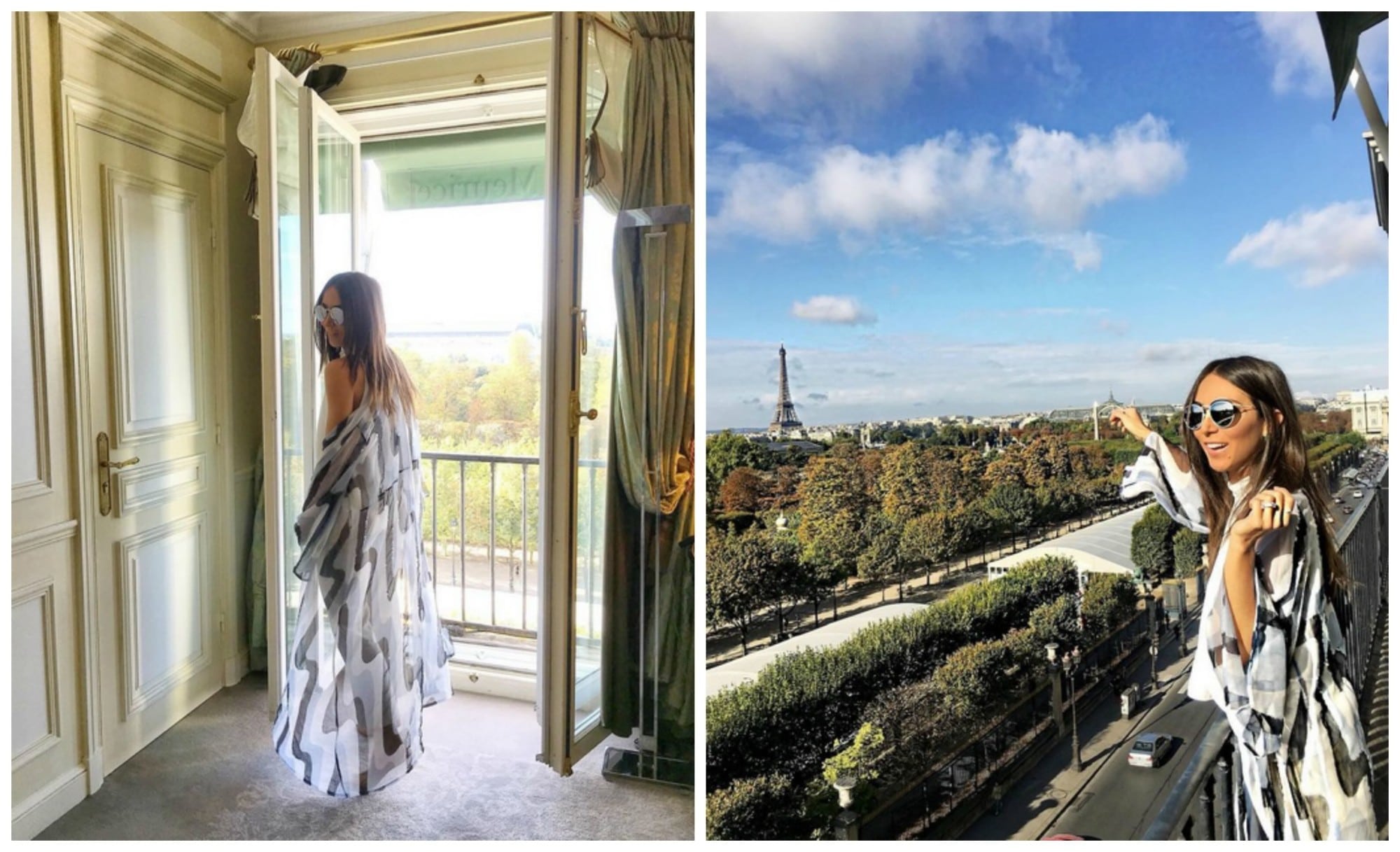 TexPrima em Paris: os robes usados por Lalá Noleto e Luiza Sobral