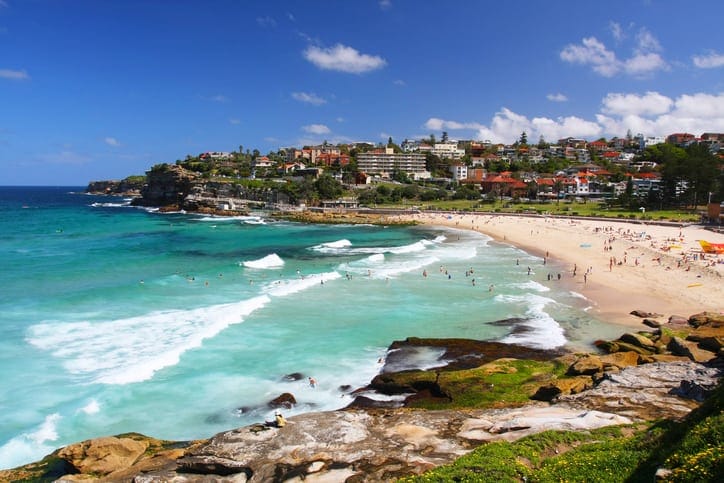 Bronte Beach in Sydney, Australia
