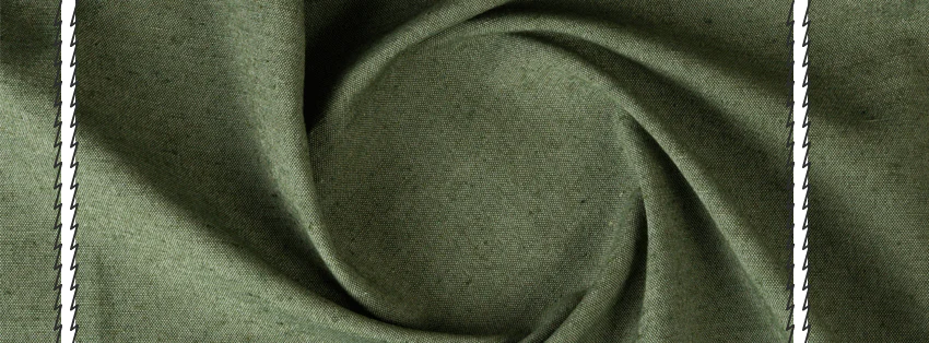 tecido verde
