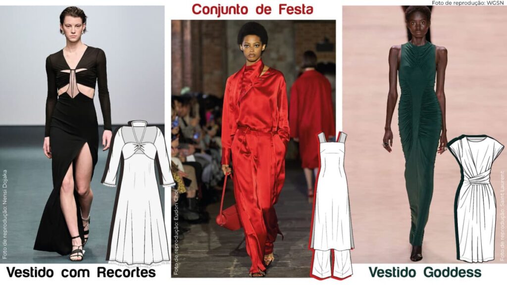 Conjuntos e vestidos para o Inverno 23