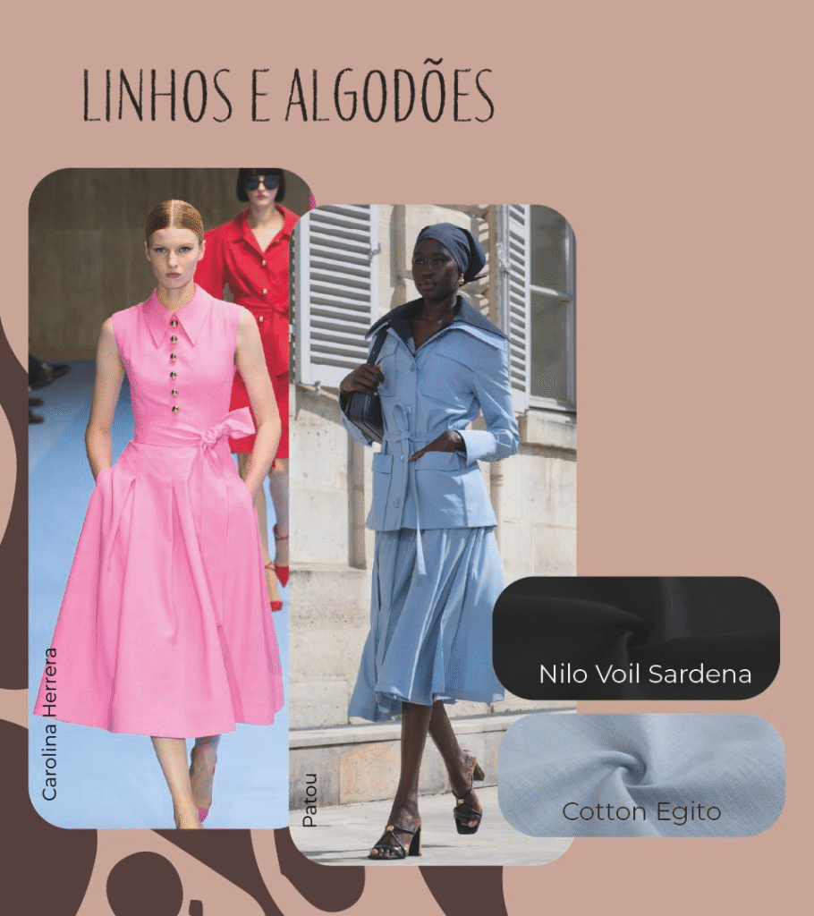 linhos e algodões