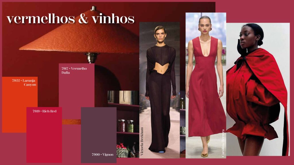 inspirações vermelhos e vinhos