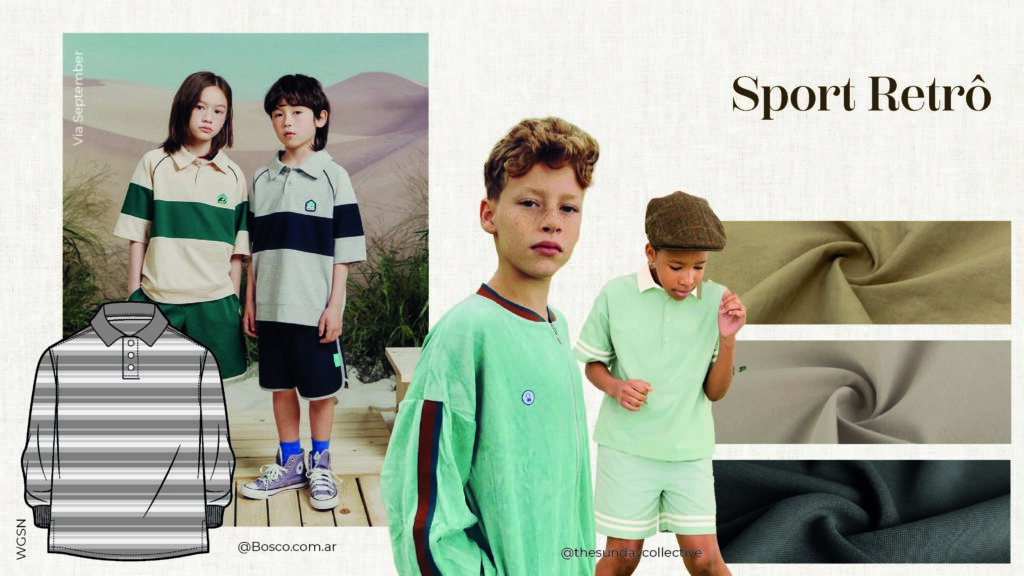 Sport Retrô oferece conforto aliado à estética esportiva retrô.